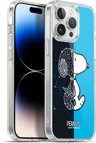 Miniatura 37 de Head Case Designs Funda de gel con licencia oficial de Peanuts Snoopy & Woodstock Halfs and Laughs [protección de grado militar] compatible