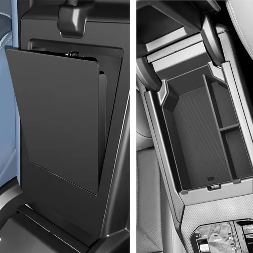 Miniatura 12 de SKTU Compatible con 2020-2024 2025 Land Rover Defender organizador de consola central 2023 2024 2025 accesorios Defender 2024 2025 bandeja