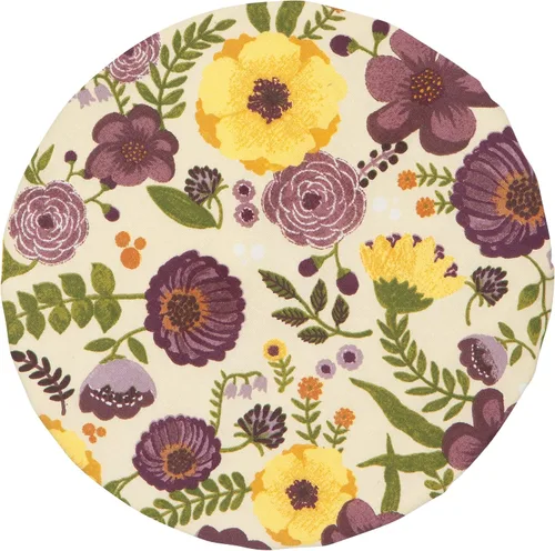 Miniatura 2 de Now Designs Adeline Save It - Juego de 2 fundas reutilizables de algodón para tazones de 7.5 y 9.25 pulgadas