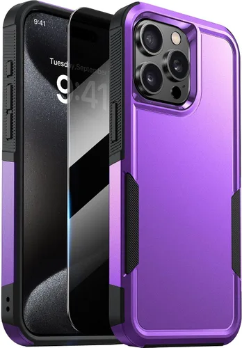 Miniatura 87 de Diaclara Funda diseñada para iPhone 12 Pro Max, [con protector de pantalla de privacidad] [antiespía] [protección contra caídas de grado militar]