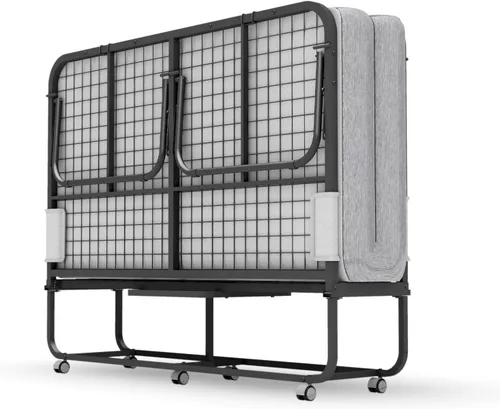 Miniatura 8 de Espsilto - Cama plegable con colchón, cama enrollable de 75" x 31" para adultos, colchón plegable portátil de tamaño cuna para invitados