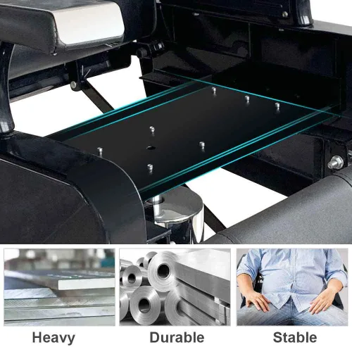 Miniatura 2 de Paddie Profesional hidráulico reclinable resistente de la silla negra del peluquero para el peluquero y el estilista del peluquero
