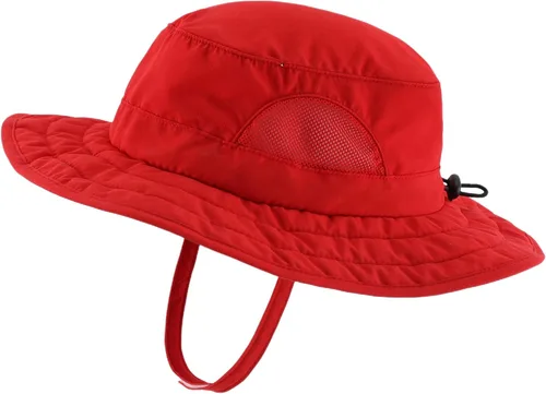 Miniatura 93 de Connectyle Sombrero de sol para niños y niñas, sombrero de pescador de ala ancha UPF 50+, sombrero de protección solar, sombrero transpirable