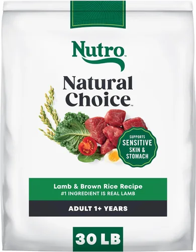 Miniatura 13 de Nutro Natural Choice - Alimento seco para perros, comida para perros adultos, receta de carne seca y arroz integral, 12 libras.