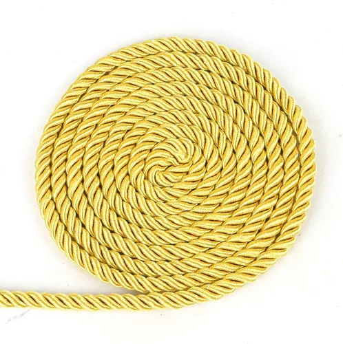 Miniatura 12 de BEL AVENIR Cuerda trenzada de 0.236 in y 16 yardas, cuerda decorativa de nailon hecha a mano para costura, manualidades, tapicería, decoración