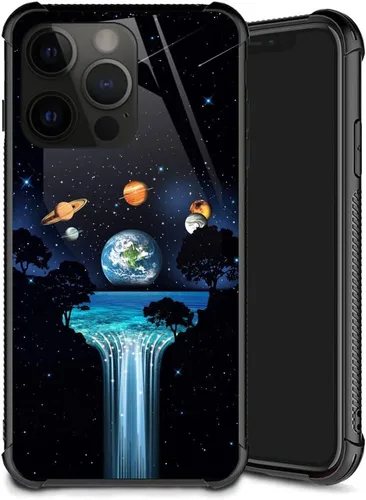 Miniatura 26 de Funda compatible con iPhone Xs, diseño de plexiglás X para niños y hombres, diseño de lobo malo, a prueba de golpes, antiarañazos, para iPhone X/Xs
