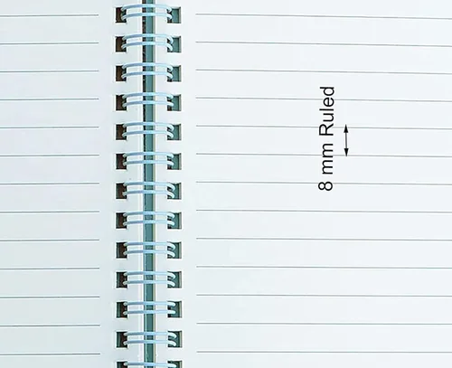 Miniatura 5 de Yansanido Cuaderno de espiral, 4 piezas A5 de tapa dura gruesa con diseño de gato, 0.315 in, 4 colores, 80 hojas, 160 páginas para estudio y notas