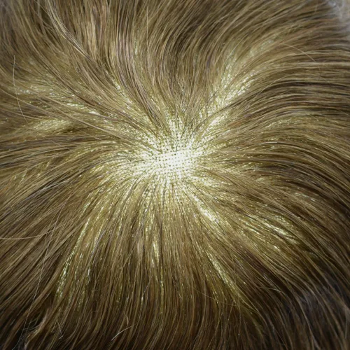 Miniatura 90 de Toupee para hombres Piezas de cabello humano real Encaje suizo para hombres Toupee unidades de cabello humano europeo para hombres Hairpieces