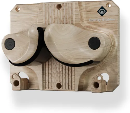 Miniatura 10 de Gravity Grabber La estantería de pared definitiva para esquís y tablas de snowboard - Se adapta a cualquier esquí o tabla de snowboard - Guarda tus