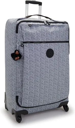 Miniatura 4 de Kipling Darcey - Equipaje grande de 29 pulgadas con ruedas giratorias de 360 grados para mujer, Simply Chevron, Darcey - Equipaje grande de 29