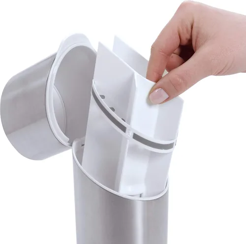Miniatura 7 de OXO Good Grips - Organizador de cepillos de dientes de acero inoxidable, organizador y almacenamiento de baño, soporte para cepillos de dientes