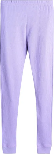 Miniatura 6 de Rene Rofe Conjunto de ropa interior térmica para niña, camiseta de punto gofre de 4 piezas y pantalones largos (2T-16)