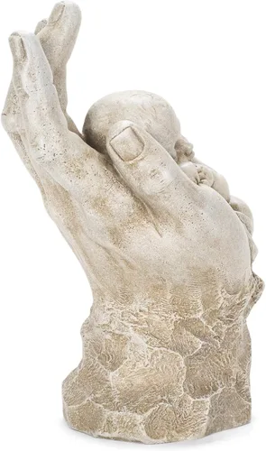 Miniatura 4 de Joseph's Studio de Roman Inc., en la palma de su mano, colección de jardín, estatua religiosa, santa familia, memorial, ángel, santo