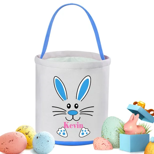 Miniatura 9 de Cesta de Pascua personalizada, cestas de Pascua Touber para niños y niñas, cestas de Pascua para niños, cesta de Pascua personalizada, regalos