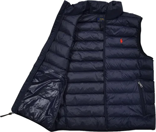 Miniatura 4 de Polo Ralph Lauren Chaleco activo con cremallera completa para hombre, marino