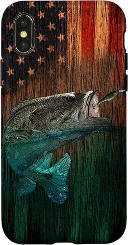 Miniatura 5 de iPhone 16 Largemouth Bass pesca pescadores caso