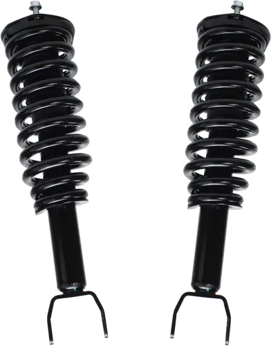 Miniatura 14 de Detroit Axle - Puntales 4WD para Ford Expedition Lincoln Navigator 1997-2002, 4 puntales completos con muelle helicoidal delantero trasero 1998 1999