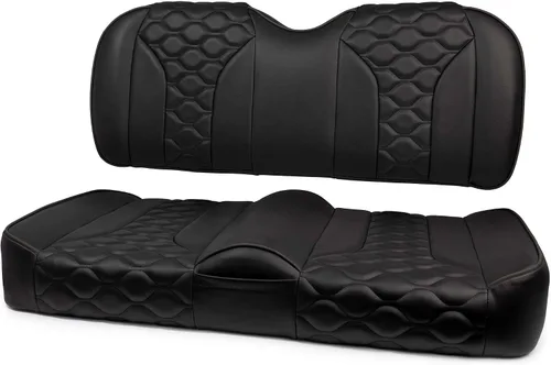 Miniatura 8 de MODZ® FS2 Asiento delantero personalizado para carrito de golf para Club Car Precedent/Onward/Tempo - [2004 en adelante] - Base negra