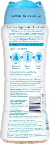 Miniatura 2 de Perlas potenciadoras de aroma ligeras para ropa Downy, aroma a Bruma del Océano, 18.2 onzas, Perlas para lavar en la lavadora diseñadas para ser