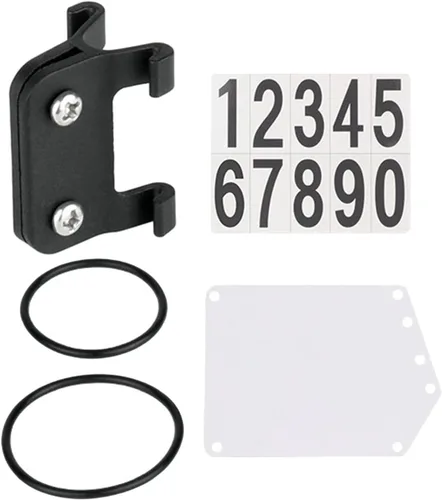Miniatura 5 de B Baosity Placa de matrícula y soporte Piezas fijas para accesorios de ciclismo Triatlón Race Bike, tubo no redondo
