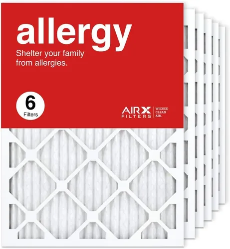 Miniatura 10 de AIRx Filters Filtro MERV 11 para horno de aire 10 x 30 x 1 para alergias, polvo y caspa de mascotas (paquete de 6), filtro de repuesto plisado