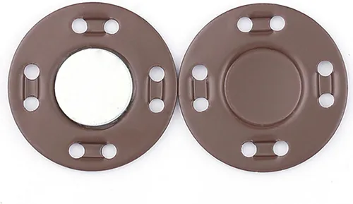 Miniatura 21 de Juego de 6 botones magnéticos, suministros de costura, hebilla magnética de metal, 3 pares de botones invisibles a presión para ropa, abrigo, Verde