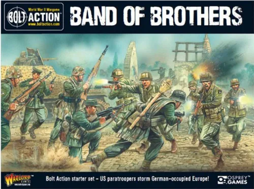 Warlord Bolt Action Starter Set - Juego de guerra de Band of Brothers – Juegos de mesa de estrategia de juego de rol para adultos, juego de mesa de