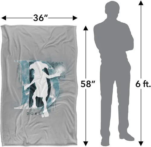 Miniatura 5 de Harry Potter Dobby - Manta de acuarela de tacto sedoso, súper suave, 36 x 58 pulgadas Acuarela Dobby