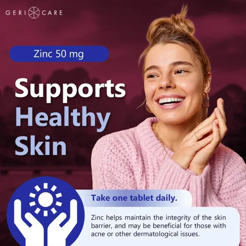 Miniatura 6 de Suplemento mineral esencial de sulfato de zinc de 50 mg, apoya la función inmunológica, actividad antioxidante y metabolismo de nutrientes, 100
