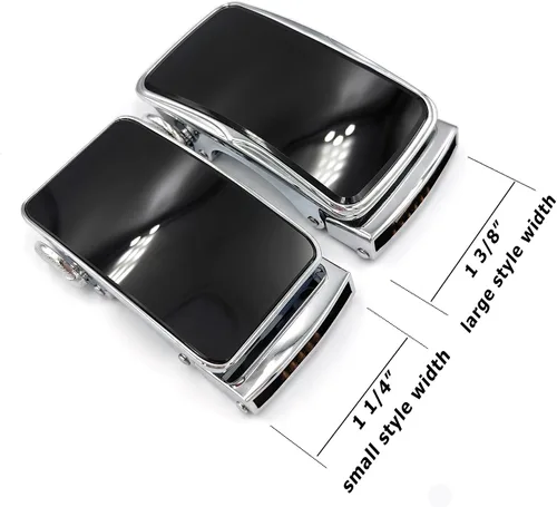 Miniatura 4 de Cinturón de trinquete de cuero para hombre y mujer, tijeras de regalo, ancho del cinturón 1.18 pulgadas o 1.37 pulgadas, longitud 52 pulgadas