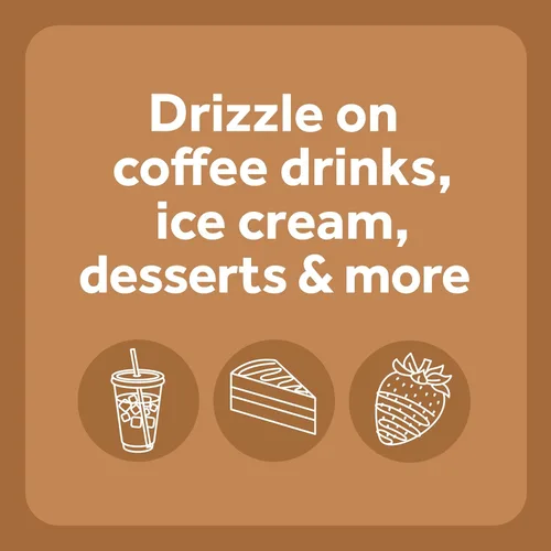Miniatura 5 de Smucker's Drizzle - Jarabe con sabor a caramelo, 20 onzas, botellas exprimibles (paquete de 12)