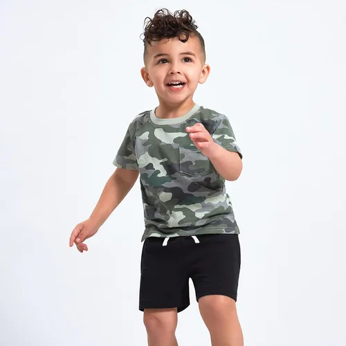 Miniatura 5 de Gerber Paquete de 3 pantalones cortos de punto para bebés y niños pequeños