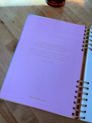 Miniatura 3 de DesignWorks Ink You Deserve Spiral Mindfulness Notebook Guided Gratitude and Wellness Journal Undated Daily Planner With Self Care Activity Prompts