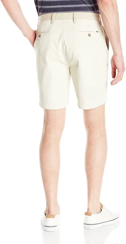 Miniatura 3 de Nautica Pantalones cortos de lona de algodón de ajuste moderno para hombre
