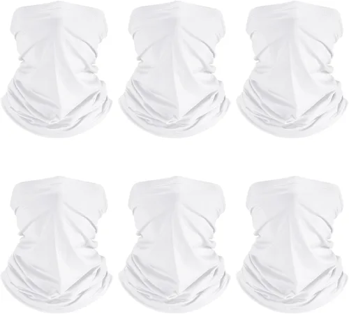 Miniatura 26 de Geyoga 6 piezas de protección UV para el verano, polaina de cuello refrescante, ropa para la cara, polaina para cuello, bufanda, protector solar