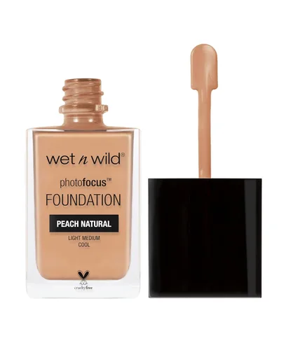 Miniatura 21 de wet n wild - Base líquida Photo Focus con acabado mate Buff Bisque, vegana y libre de crueldad animal