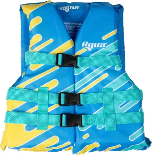 Miniatura 7 de Aqua Oceans 7 Life Jacket for Kids - US Coast Guard Approved Life Vest for Infant, Child & Youth Boys and Girls, Open-Side PFD for Boating, Swimming