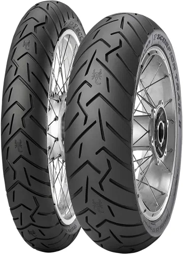 Pirelli Neumático delantero Scorpion Trail II 120/70ZR-17 (58W) - Compatible con: Aprilia Caponord 1200 ABS 2014-2018