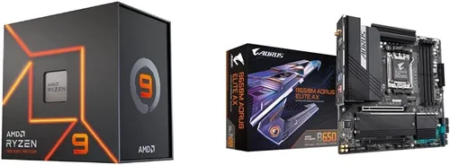 Miniatura 3 de AMD Ryzen 9 7900X + GIGABYTE B650 AORUS ELITE AX placa base