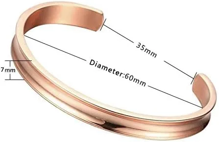 Miniatura 2 de Zuo Bao - Pulsera para banda de pelo, acero inoxidable de alto pulido, para mujeres y niñas