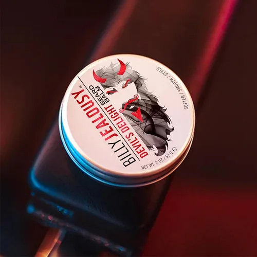 Miniatura 8 de Billy Jealousy Beard Balm with Light Hold & Low Shine, Everyday Beard Styling Balm Loaded With Coconut, Shea & Sunflower Oils For Smooth & Nourished