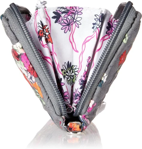 Miniatura 3 de Vera Bradley Pulsera de acordeón de algodón para mujer con protección RFID