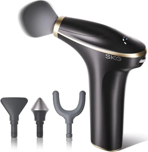 Miniatura 9 de SKG Mini pistola de masaje de tejido profundo para mujeres y hombres, regalo de cumpleaños elegible por la FSA y HSA para mujeres y hombres, pistola
