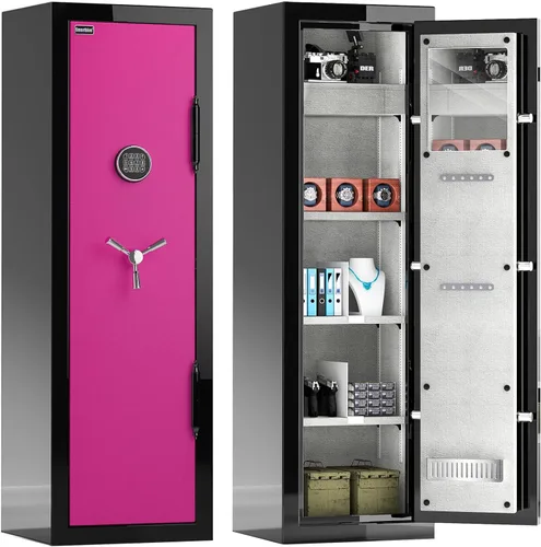Miniatura 8 de Caja fuerte ignífuga con bloqueo digital – Caja fuerte grande de 8.12 pies cúbicos para pistola para el hogar, la oficina y los negocios Diseño