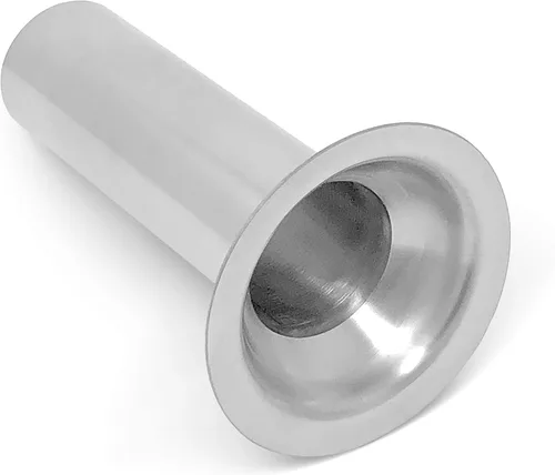 Miniatura 2 de Tubo de llenado de bolsas de carne de 2 pulgadas de acero inoxidable #32 para picadora de carne