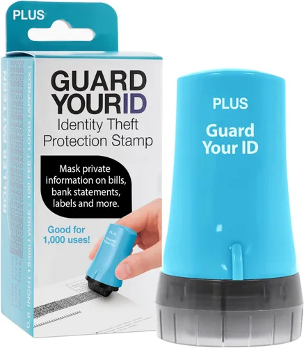 Miniatura 23 de Guard Your ID Advanced Roller 2.0 - Sello de seguridad para prevención de robo de identidad, color azul