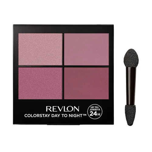 Miniatura 10 de REVLON ColorStay Quad - Sombra de ojos de día a noche, paleta de sombras de larga duración con tonos de transición y sensación suave, a prueba