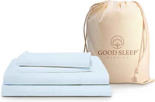Miniatura 34 de Good Sleep Bedding Juego de sábanas divididas tamaño King para cama ajustable, sábanas de lujo, algodón egipcio, juego de sábanas de 5 piezas