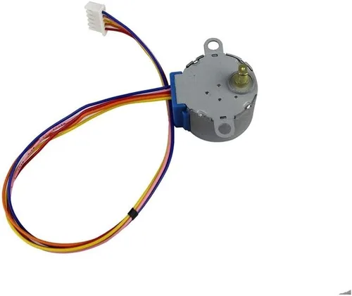 Miniatura 2 de 28BYJ-48 5V Motor paso a paso de engranajes 4 fases + placa de controlador ULN2003 para kit de bricolaje (tamaño : 28BYJ 48)