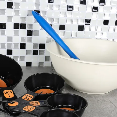 Miniatura 6 de Chef Craft Espátula de cuchara de silicona premium, 11.5 pulgadas, color azul